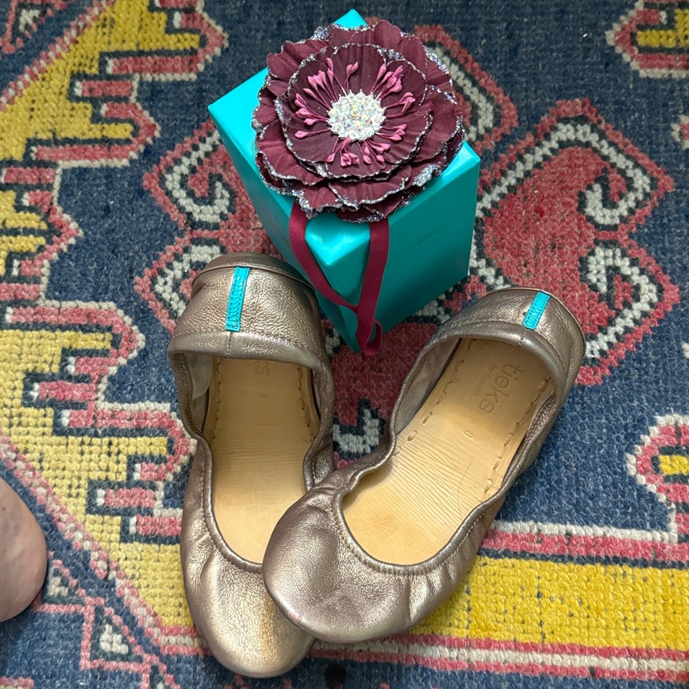 Tieks Elegant Bronze Women's Flats